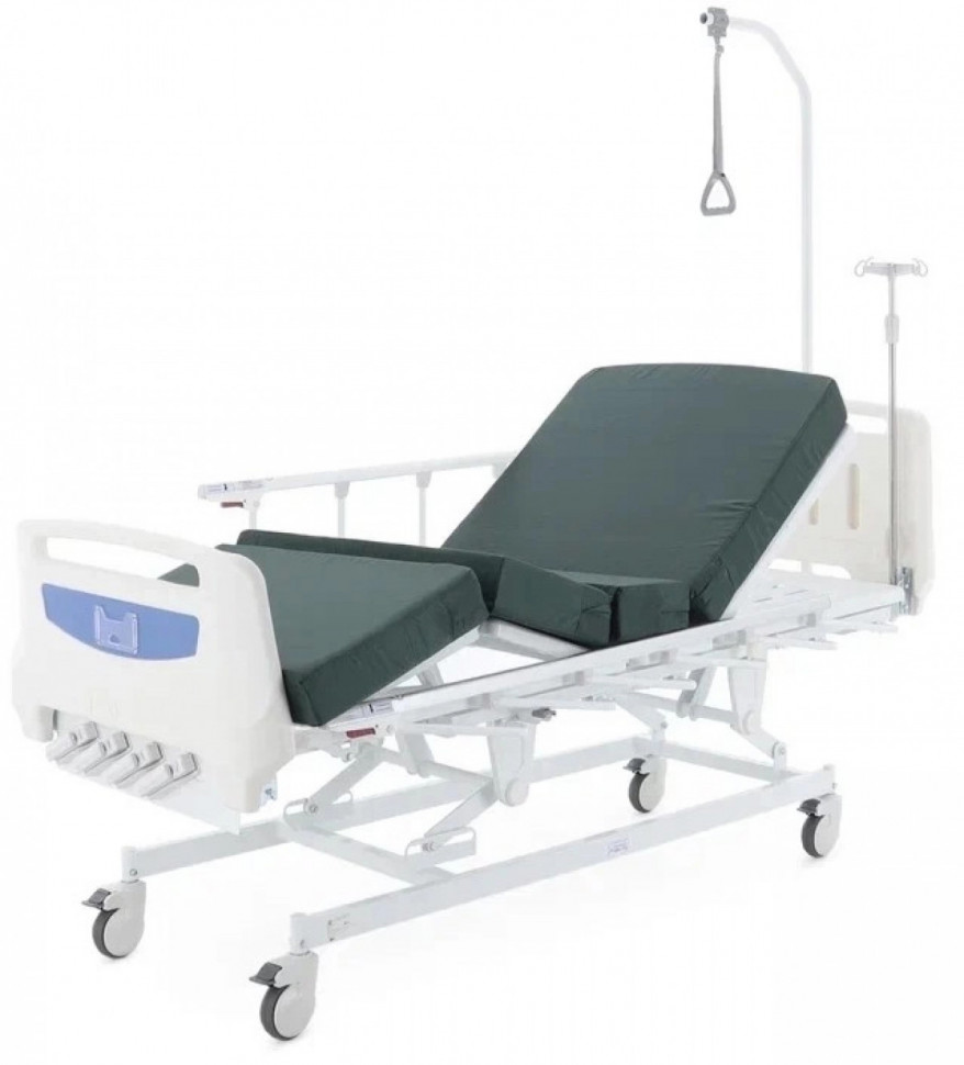 Медицинская кровать для лежачих больных MED-MOS Е-1 (ABS) с матрасом